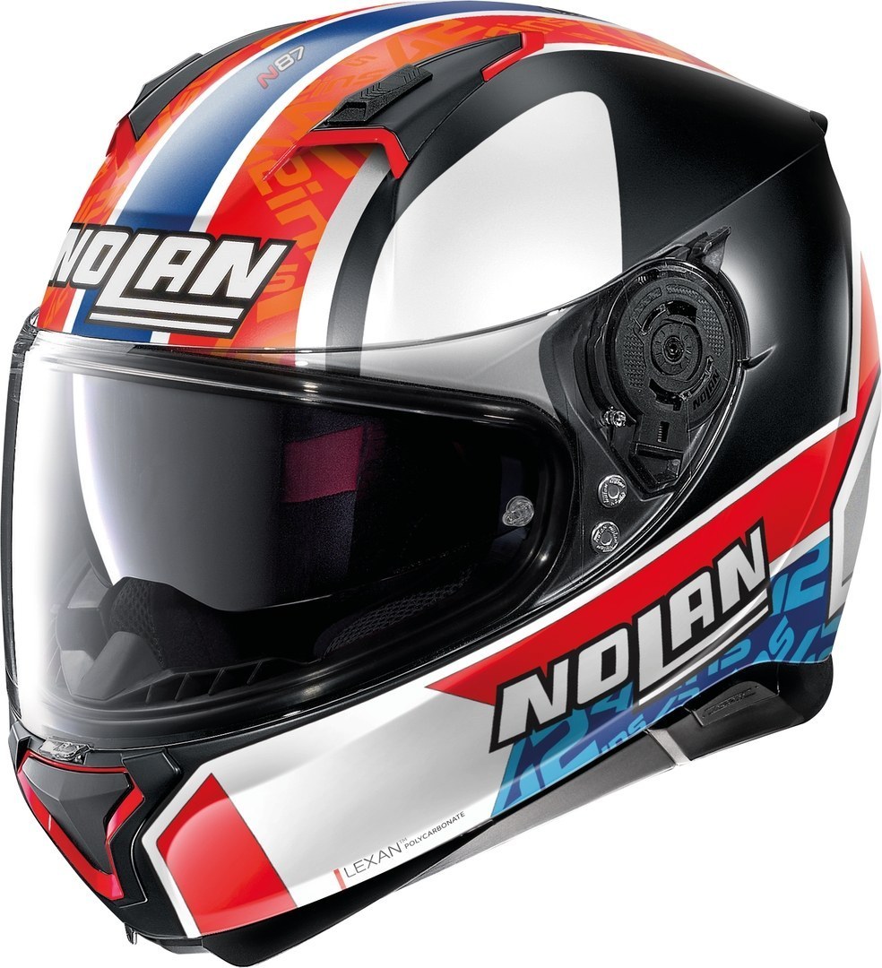 【NOLAN】N87ジェミニレプリカ　メランドリモデル　フルフェイスヘルメットL Nolan N87 Gemini Replica A. Rins N-Com ヘルメット - ベストプライス
