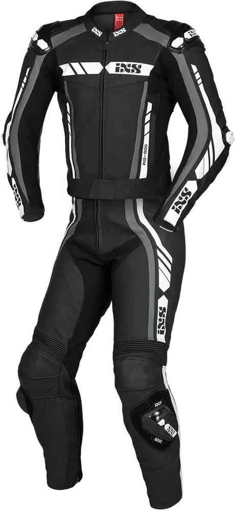 IXS Sport RS-800 1.0 Costume en cuir de moto de deux pièces