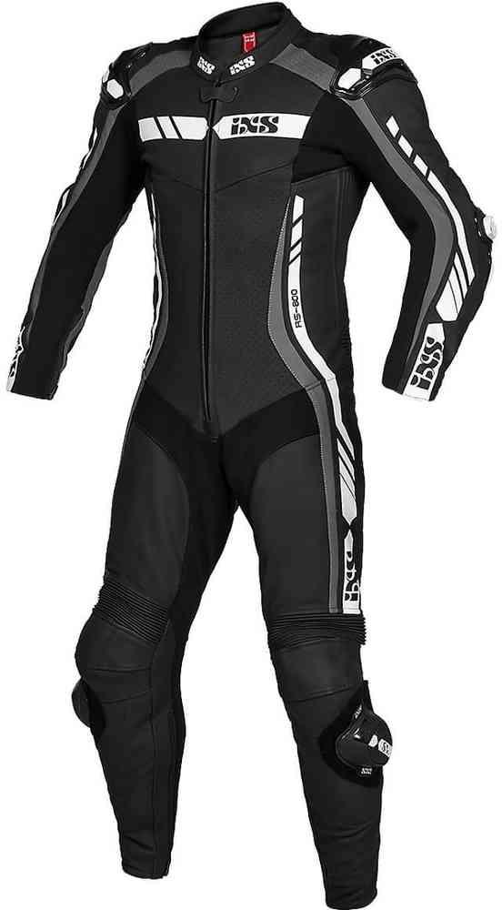 IXS Sport RS-800 1.0 Costume en cuir de moto d'une pièce