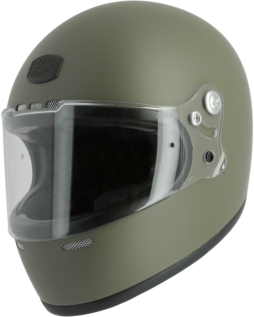 Astone GT Retro Monocolor Helmet, green, Size XS, green, Size XS