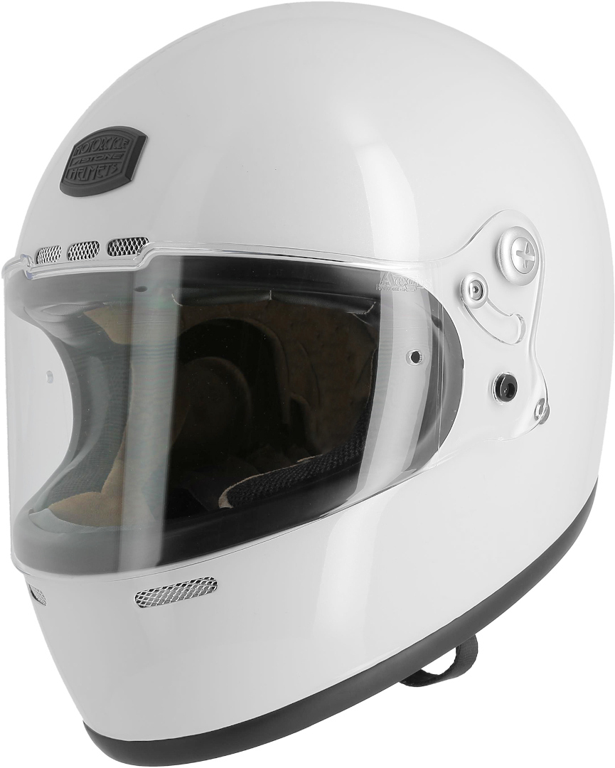 Astone GT Retro Monocolor Helmet, white, Size XS, white, Size XS