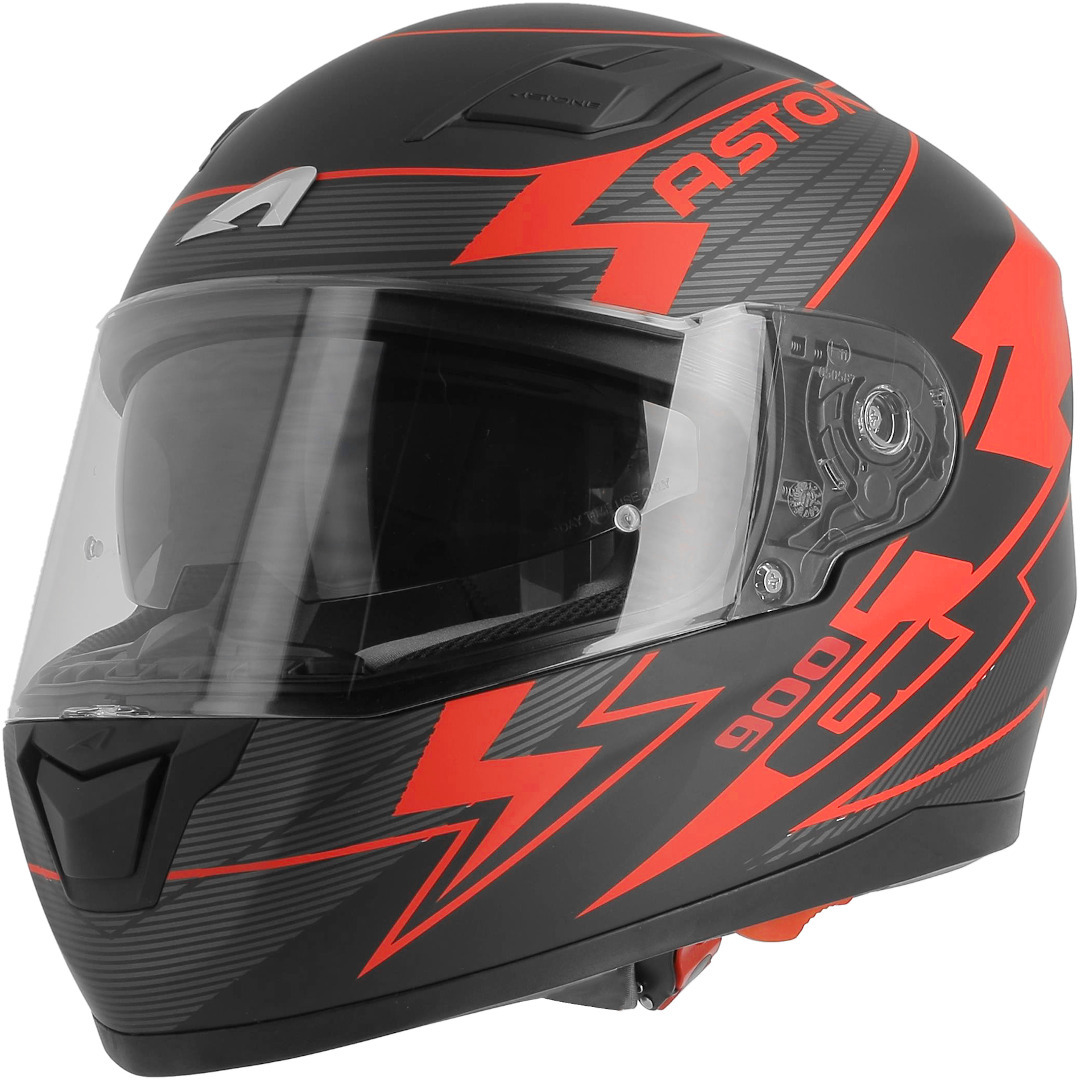 Astone GT900 Arrow Helmet, red, Size XS, red, Size XS