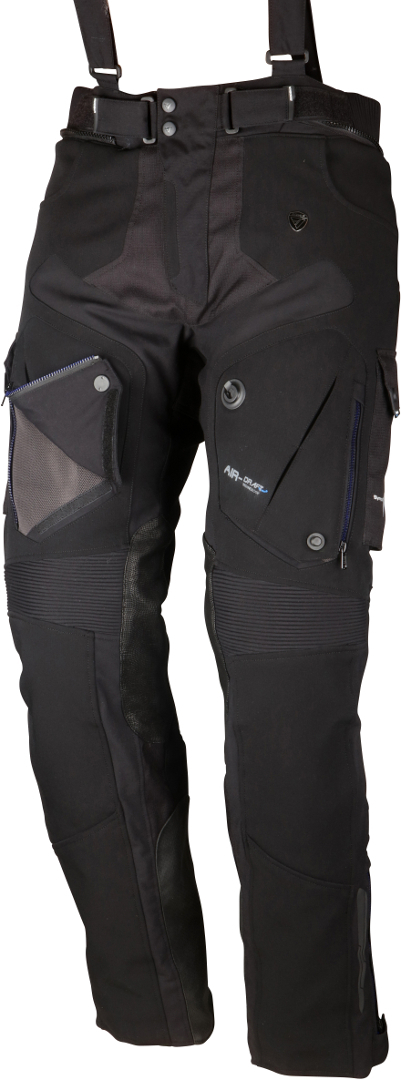 Modeka Talismen Motorcycle Textile Pants, black, Size S, black, Size S