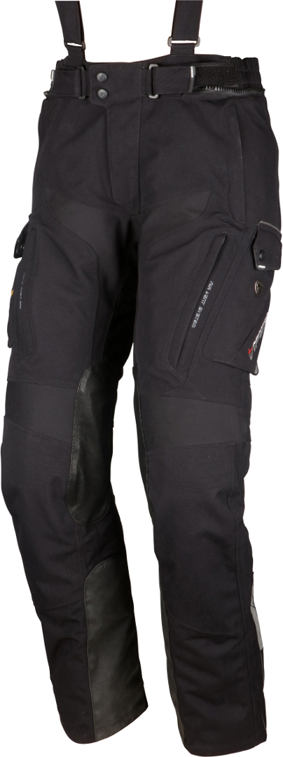 Modeka Viper LT Motorcycle Textile Pants, black, Size 3XL, black, Size 3XL