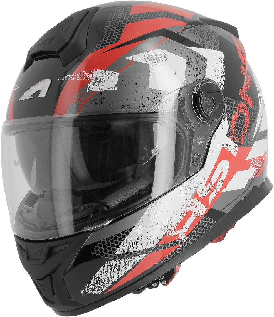 Astone GT800 Evo Track Helmet, red, Size XS, red, Size XS