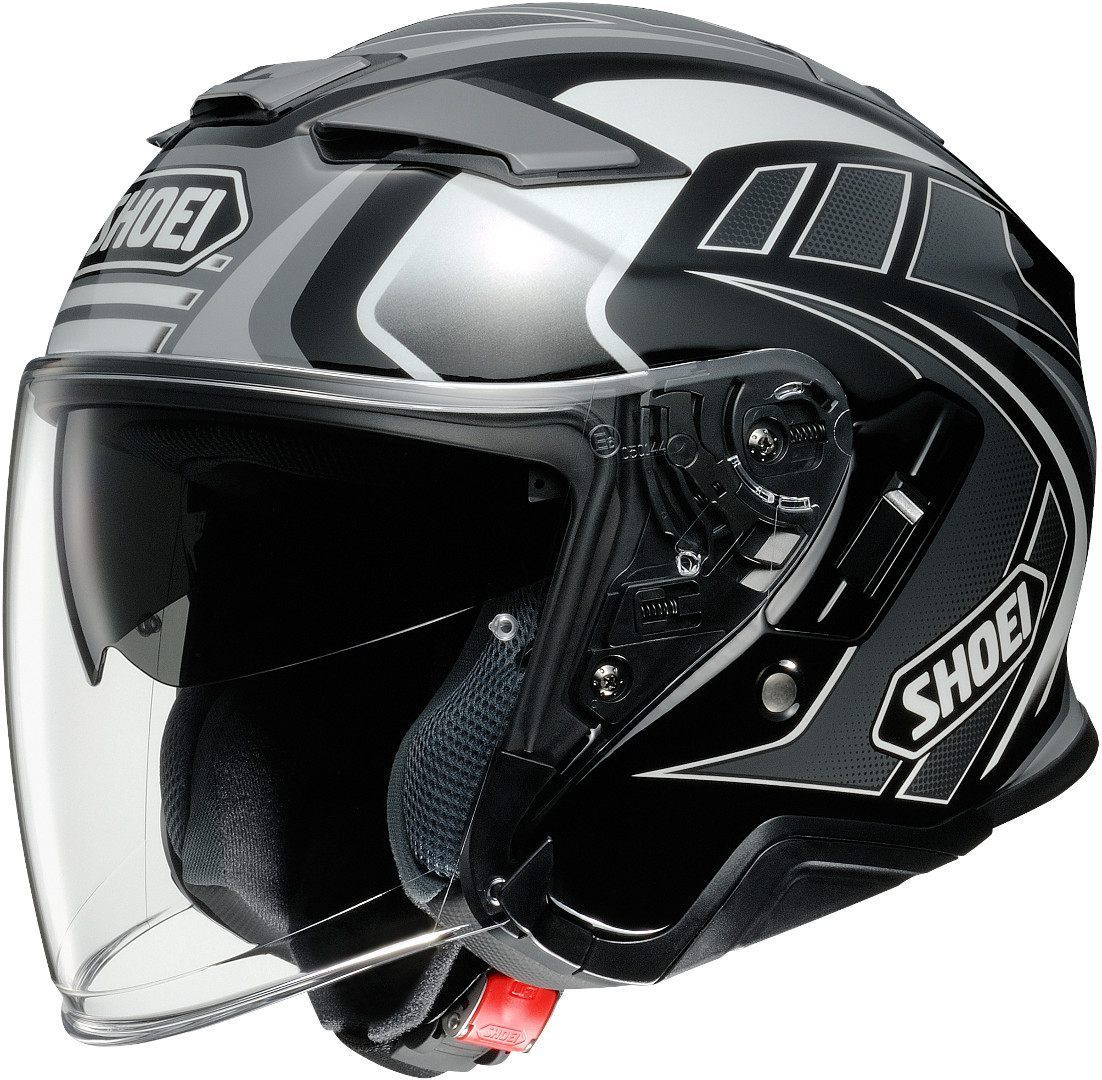 Shoei J-Cruise 2 Aglero Jethelm, schwarz-grau, Größe L, schwarz-grau, Größe L