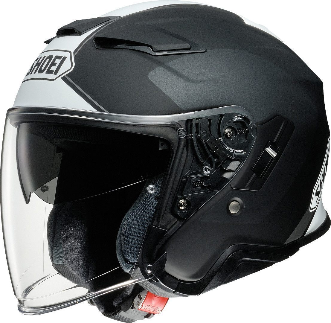 Shoei J-Cruise 2 Adagio Jethelm, schwarz-grau-weiss, Größe S, schwarz-grau-weiss, Größe S