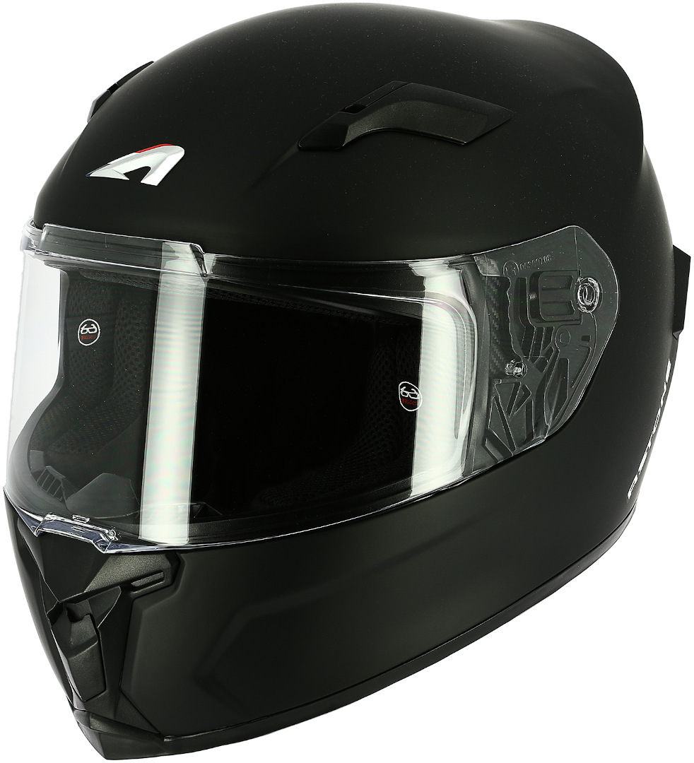 Astone GT3 Monocolor Helmet, black, Size L, black, Size L