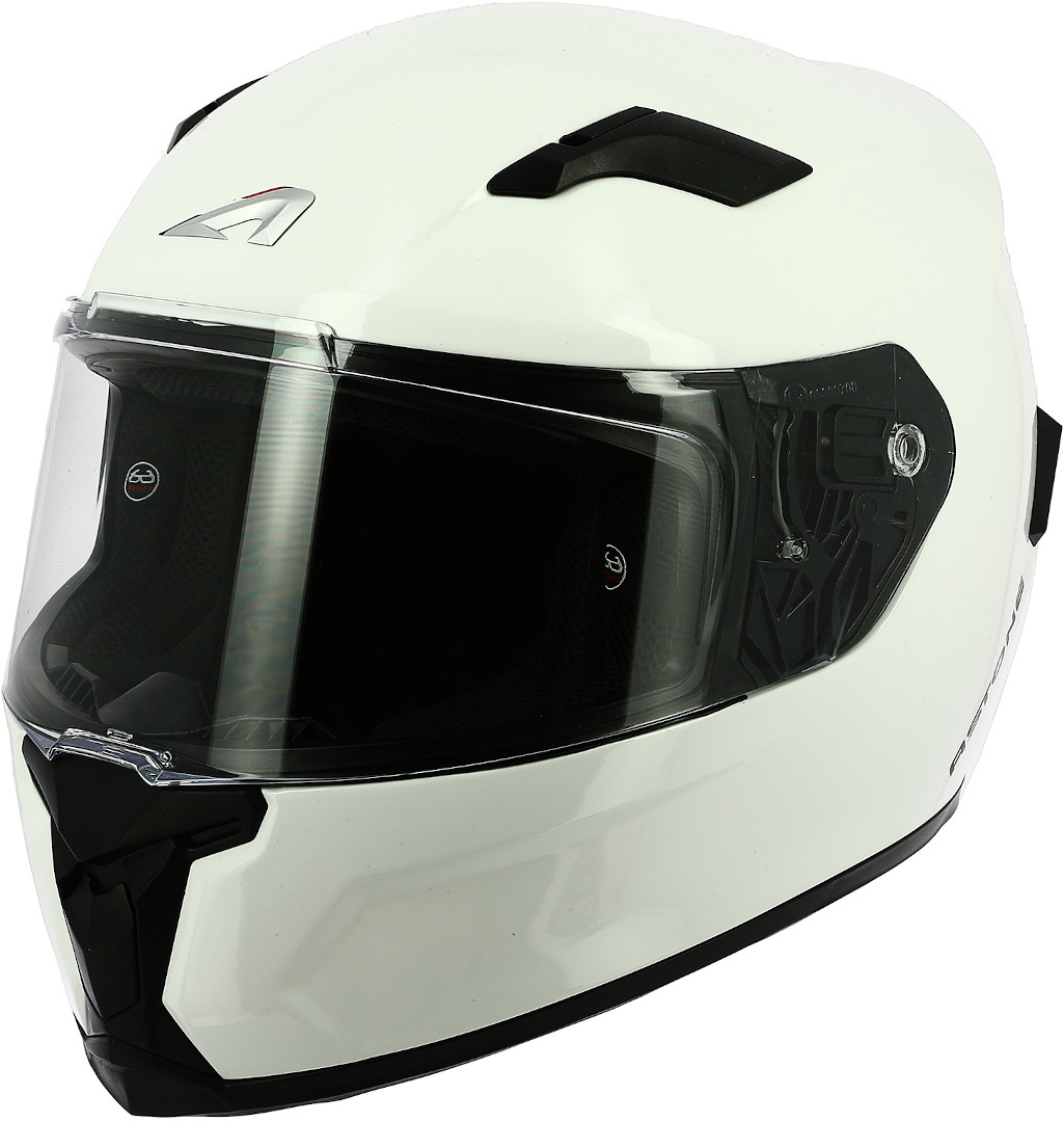 Astone GT3 Monocolor Helmet, white, Size XS, white, Size XS