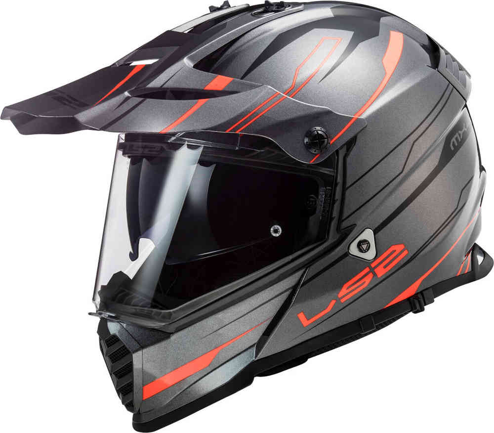 LS2 MX436 Pioneer Evo Knight Motorcross helm