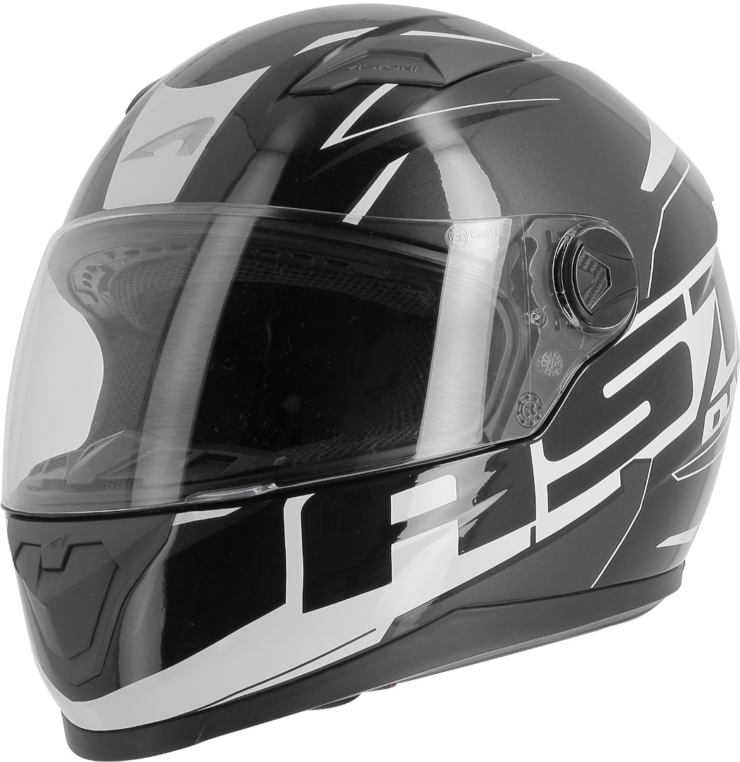 Astone GT2 AST Helmet, black-white, Size 2XL, black-white, Size 2XL