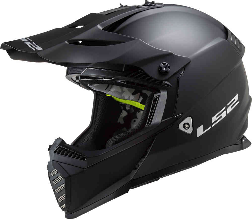 LS2 MX437 Fast Evo Solid Casco Motocross