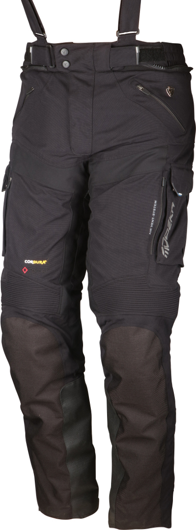 Modeka Tacoma III Motorcycle Textile Pants, black, Size L, black, Size L