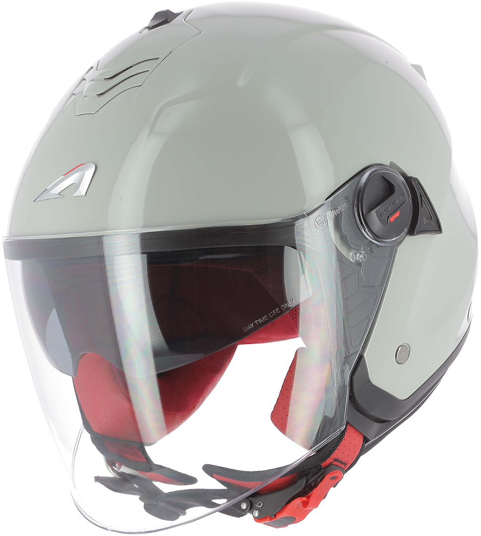 Astone Minijets Monocolor Jet Helmet, grey, Size XS, grey, Size XS