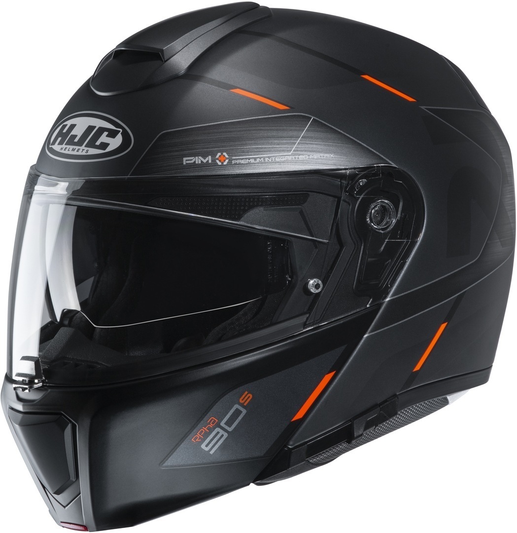 HJC RPHA 90s Bekavo Helmet, black-red, Size L, black-red, Size L