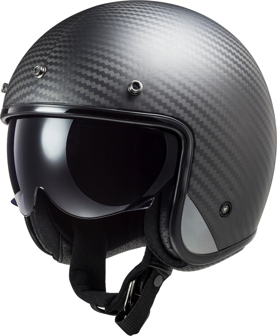 Casco ls2 modular carbono new arrivals