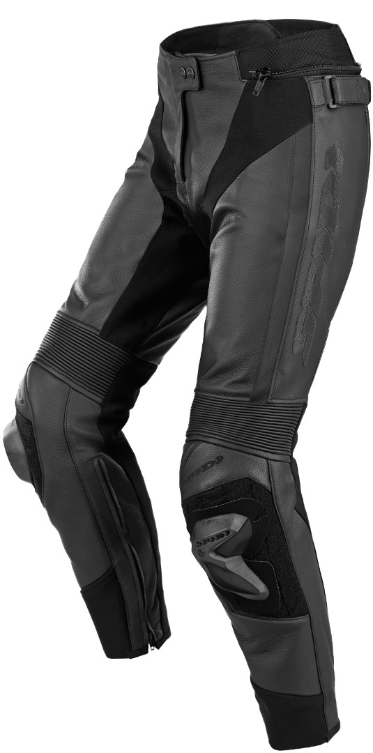 Spidi RR Pro 2 Ladies Motorcycle Leather Pants, black, Size 40 for Women, black, Size 40 for Women
