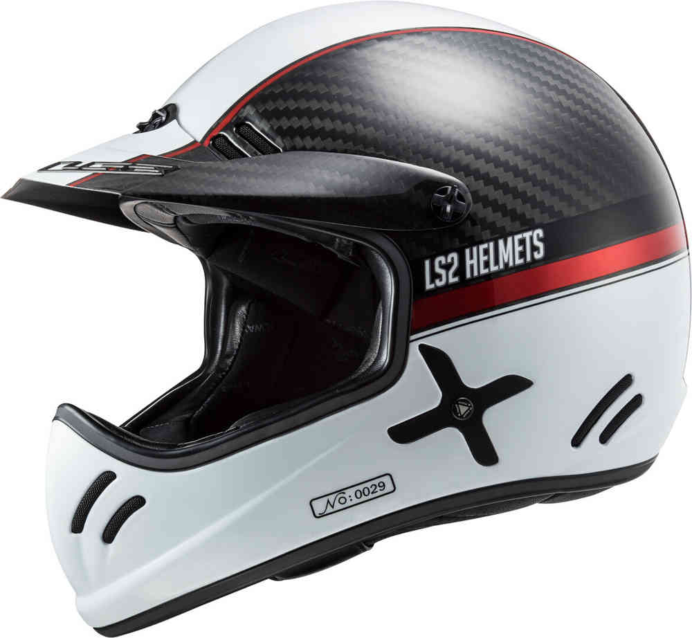 LS2 MX471 Xtra Yard Carbon 摩托十字頭盔