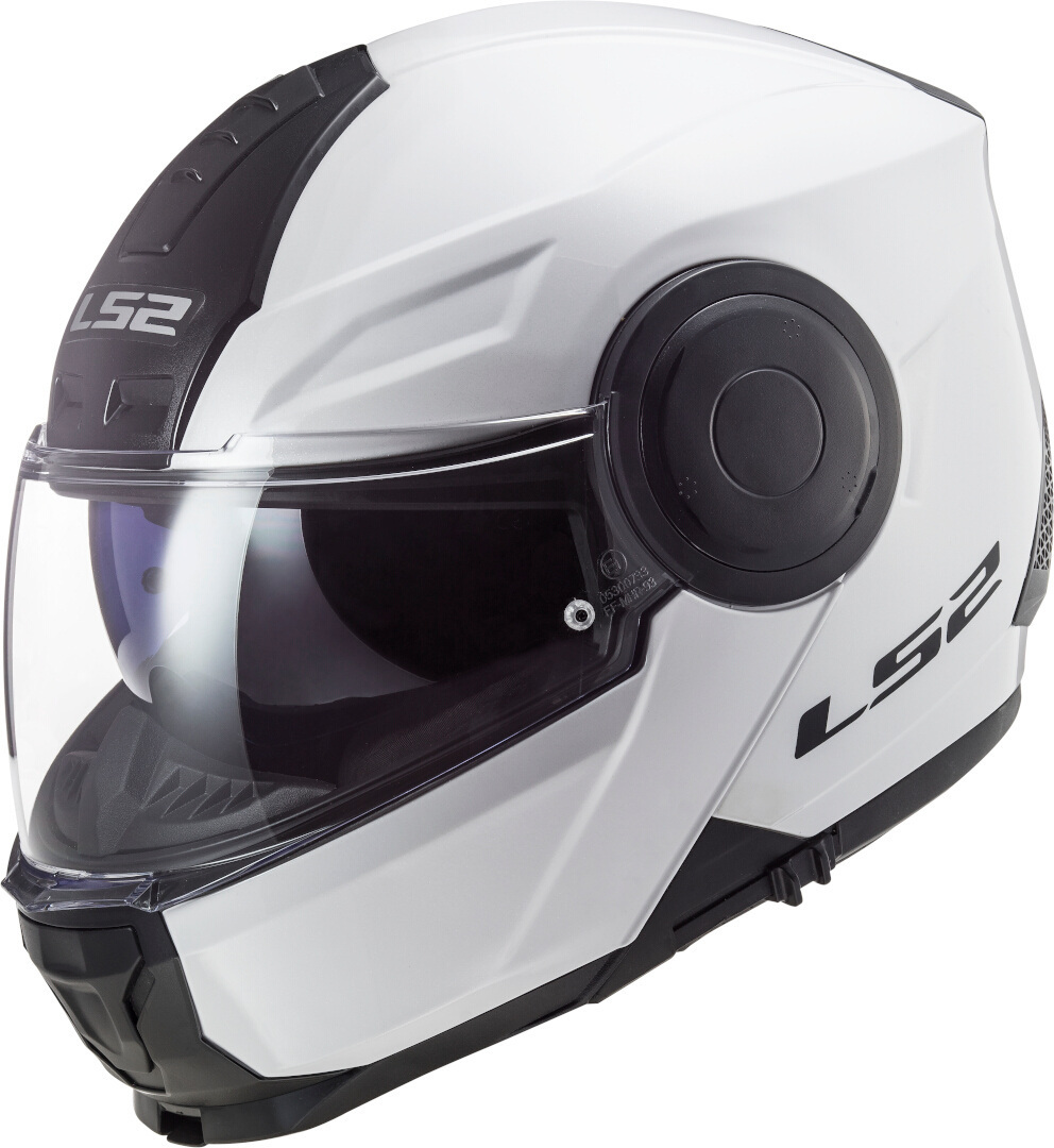 LS2 FF902 Scope Solid Helmet, white, Size XS, white, Size XS