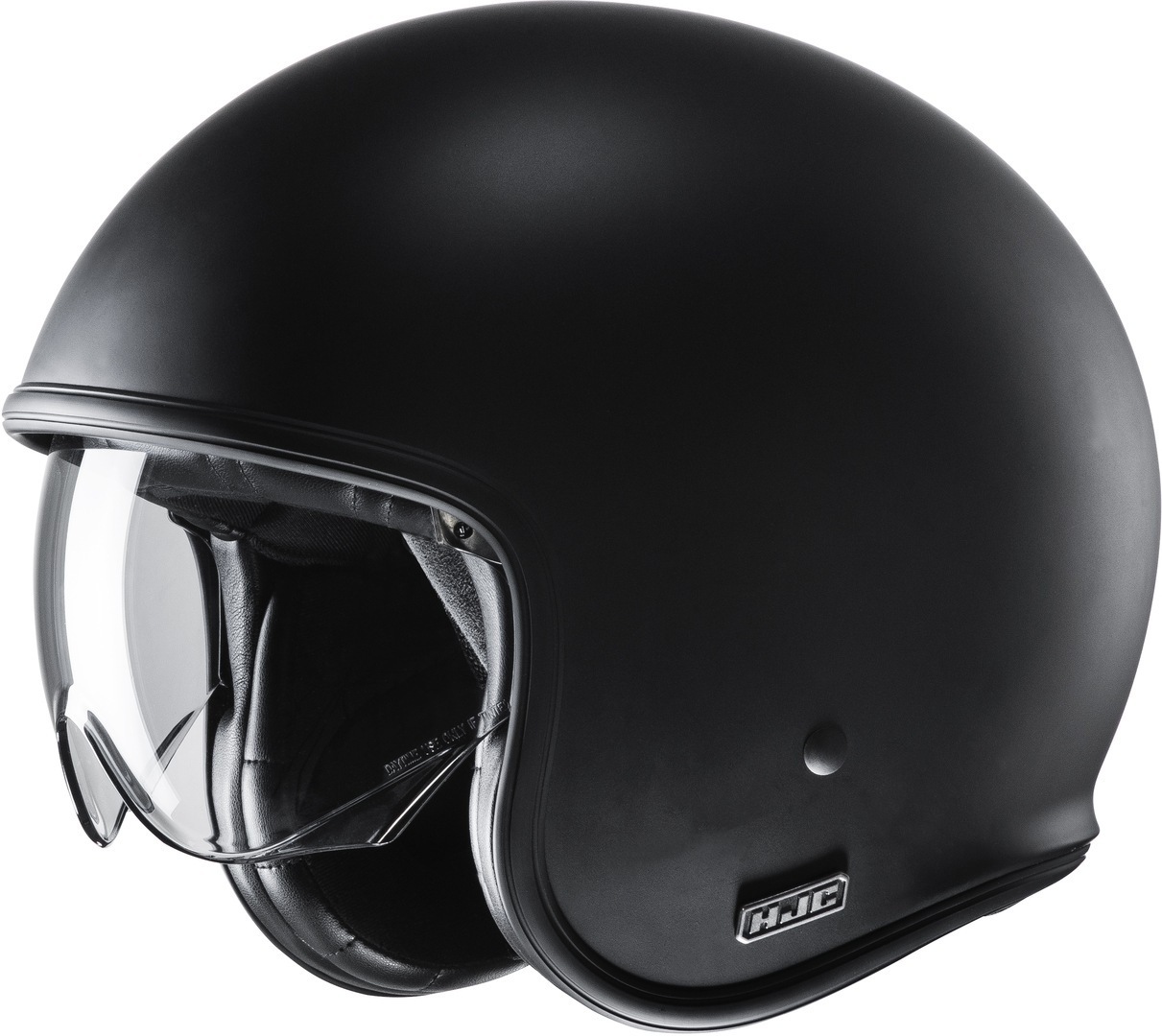 HJC V30 Jet Helmet, black, Size XS, black, Size XS