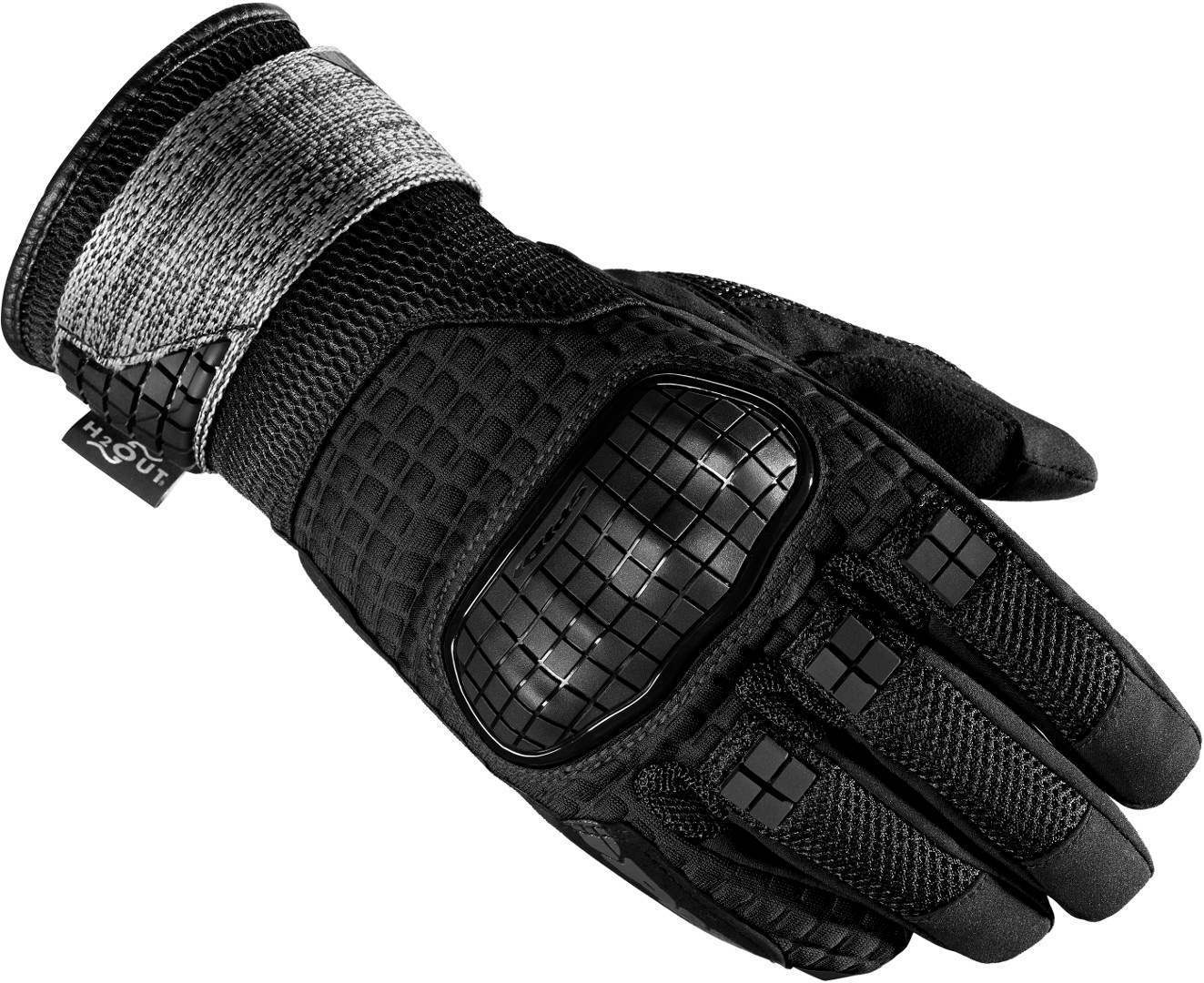 Spidi Rainwarrior Motorrad Handschuhe, schwarz, Größe M, schwarz, Größe M