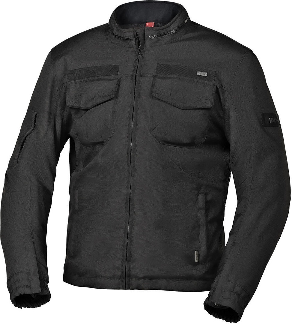 IXS Classic Baldwin-ST wasserdichte Motorrad Textiljacke, schwarz, Größe S, schwarz, Größe S