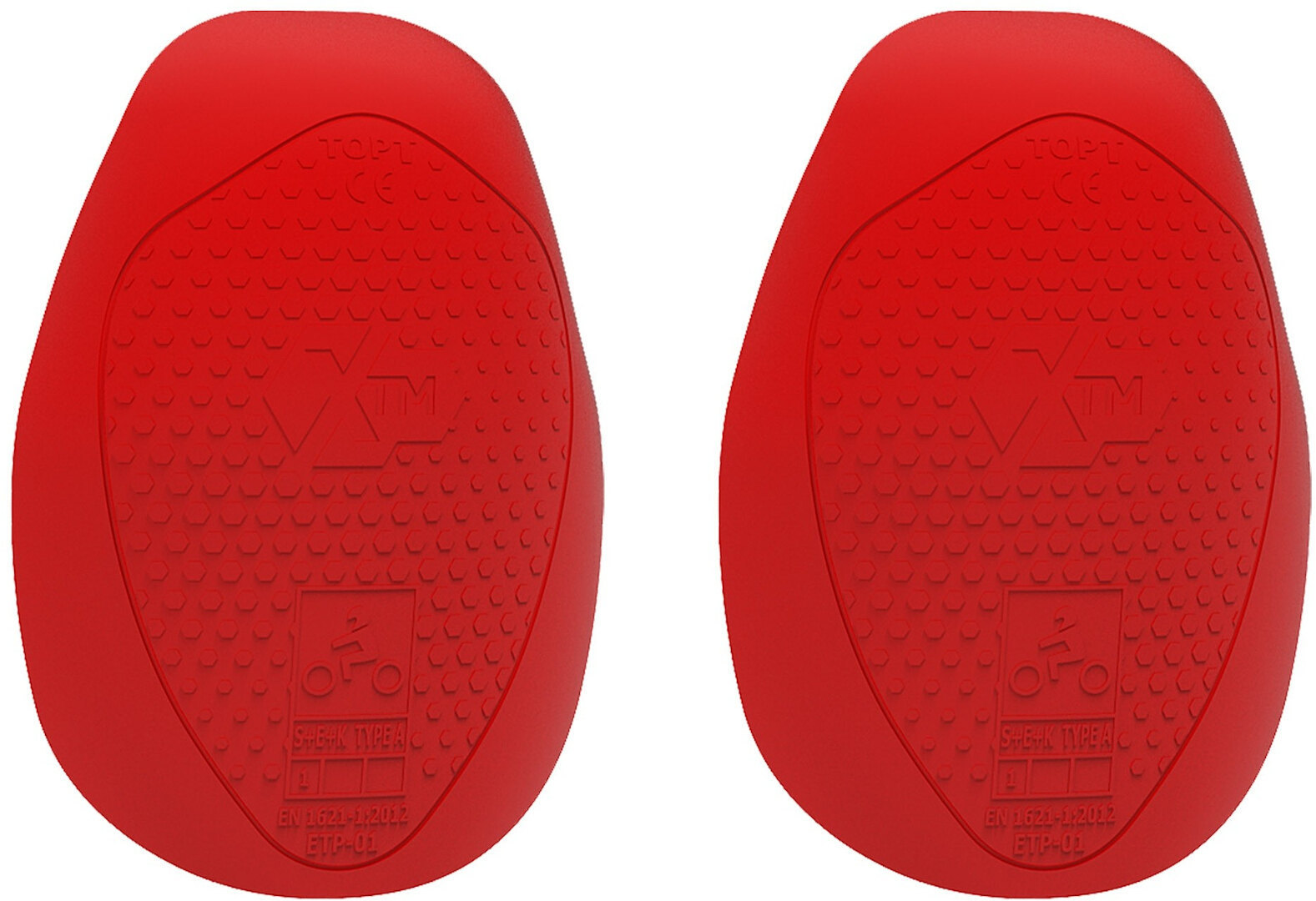 John Doe XTM Level 1 Elbow-/Shoulder Protectors, red, red, Size One Size
