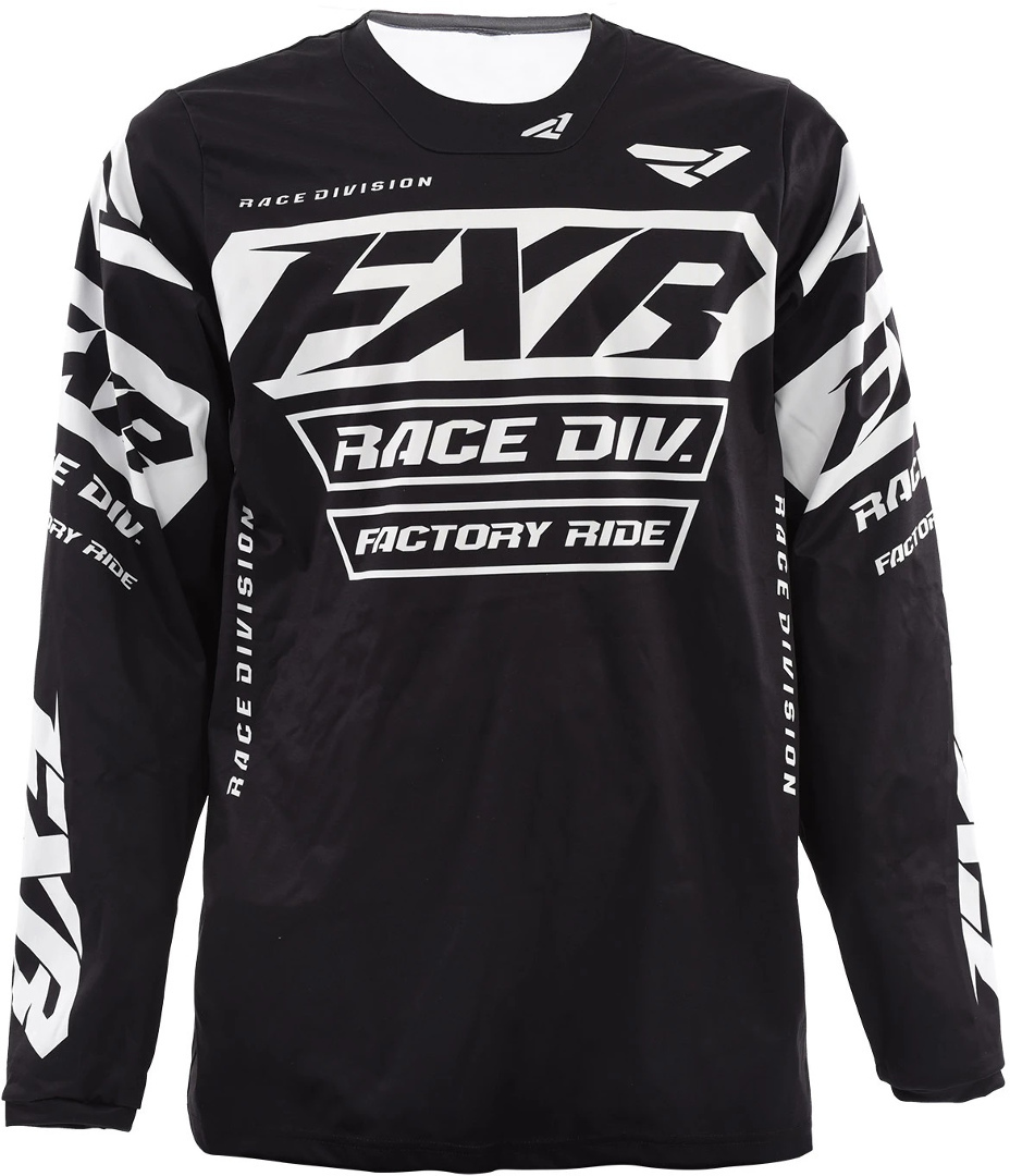 FXR Cold Cross RR Motocross Jersey, black, Size XS, black, Size XS
