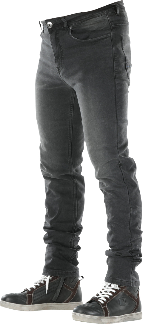 Overlap Monza Motorcycle Jeans, grey, Size 30, grey, Size 30