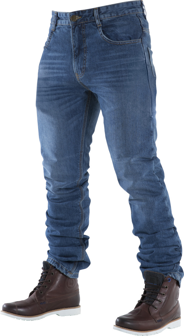 Overlap Manx Motorcycle Jeans, blue, Size 28, blue, Size 28