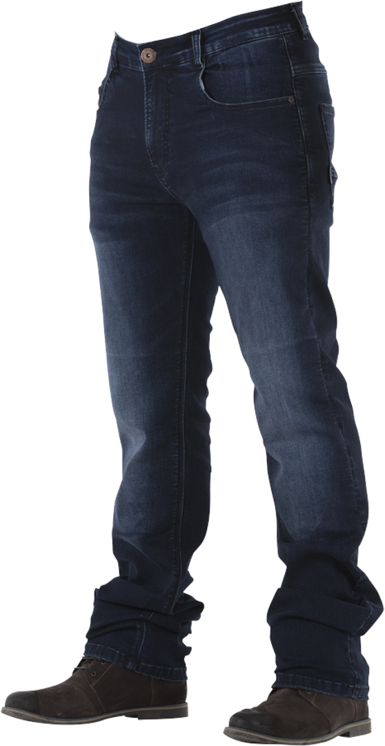 Overlap Street Motorfiets jeans, blauw, afmeting 28