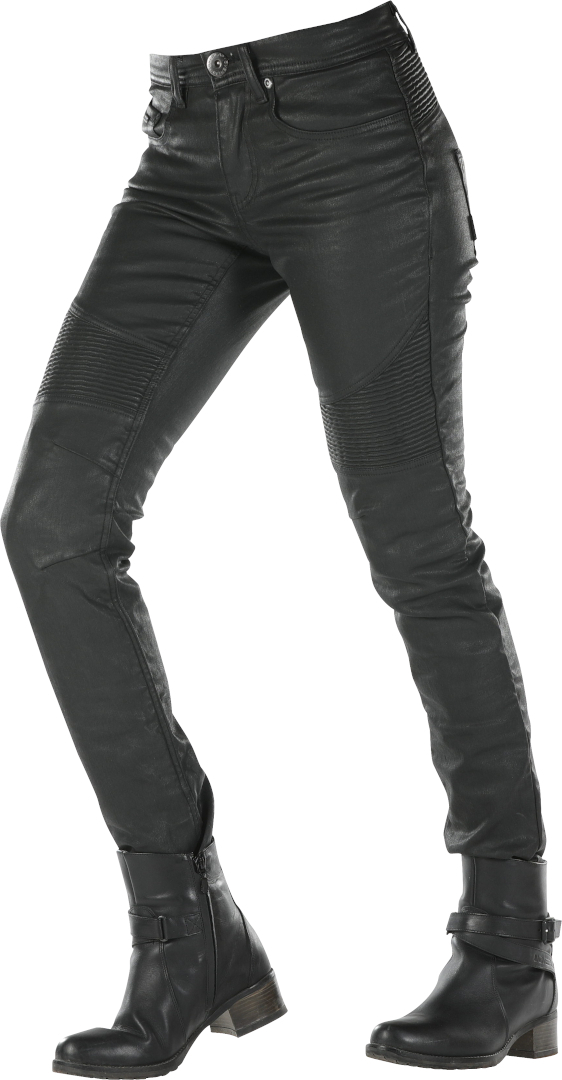 Overlap Imola Ladies Motorcycle Jeans, black, Size 27 for Women, black, Size 27 for Women