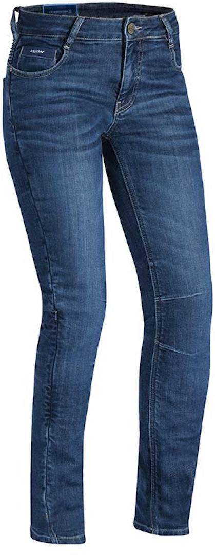 Ixon Cathelyn Dames motorfiets jeans broek, blauw, afmeting L voor vrouw