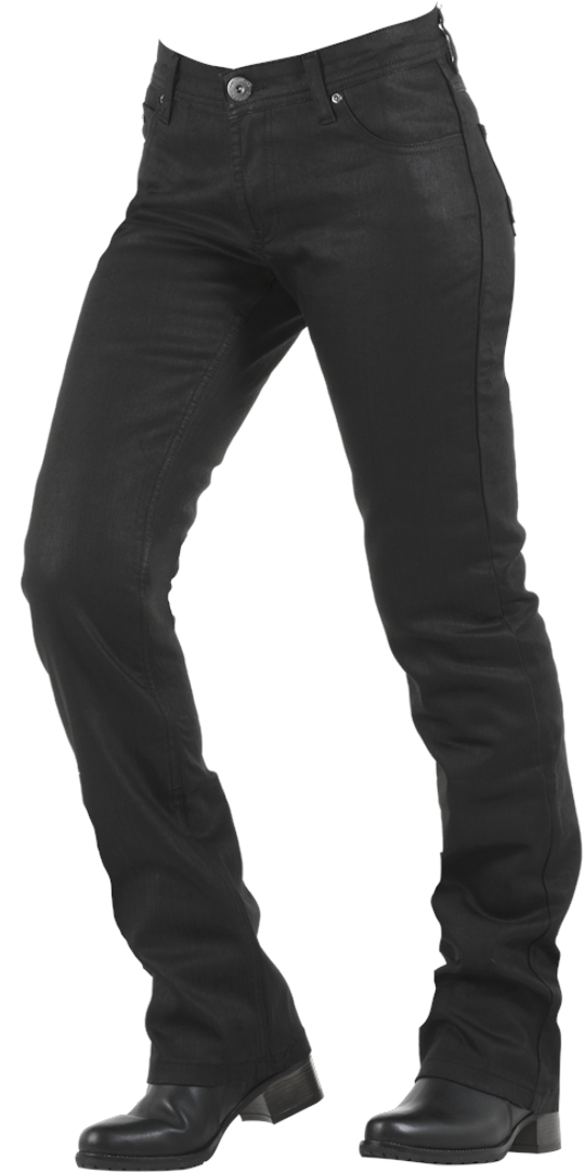 Overlap Donington Ladies Motorcycle Jeans, black, Size 26 for Women, black, Size 26 for Women