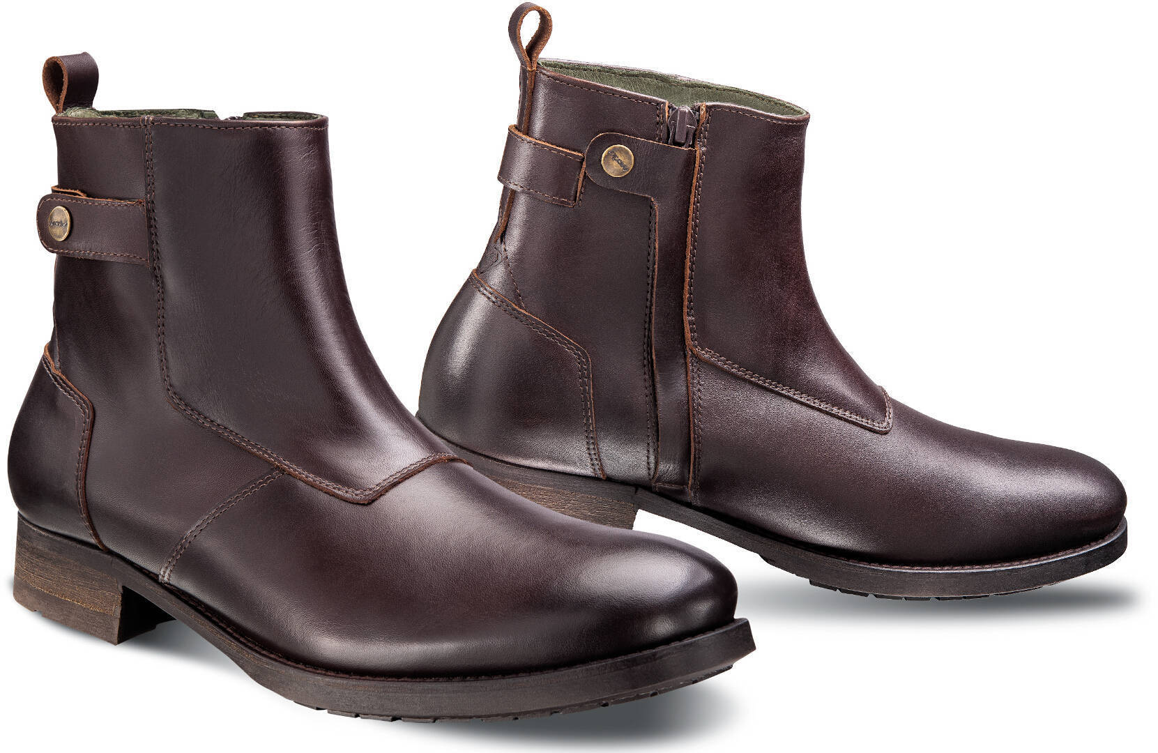 Ixon Hoxton Motorcycle Boots, brown, Size 39, brown, Size 39