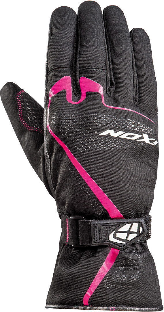 Ixon Pro Indy Ladies Motorcycle Gloves, black-pink, Size XL for Women, black-pink, Size XL for Women