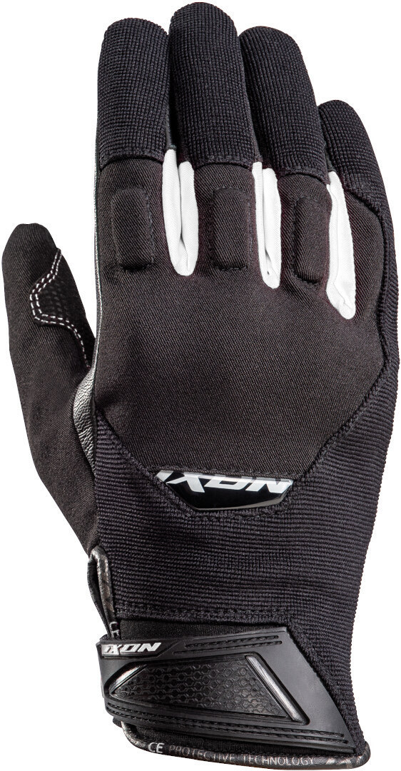 Ixon RS Spring Ladies Motorcycle Gloves, black-white, Size XS for Women, black-white, Size XS for Women