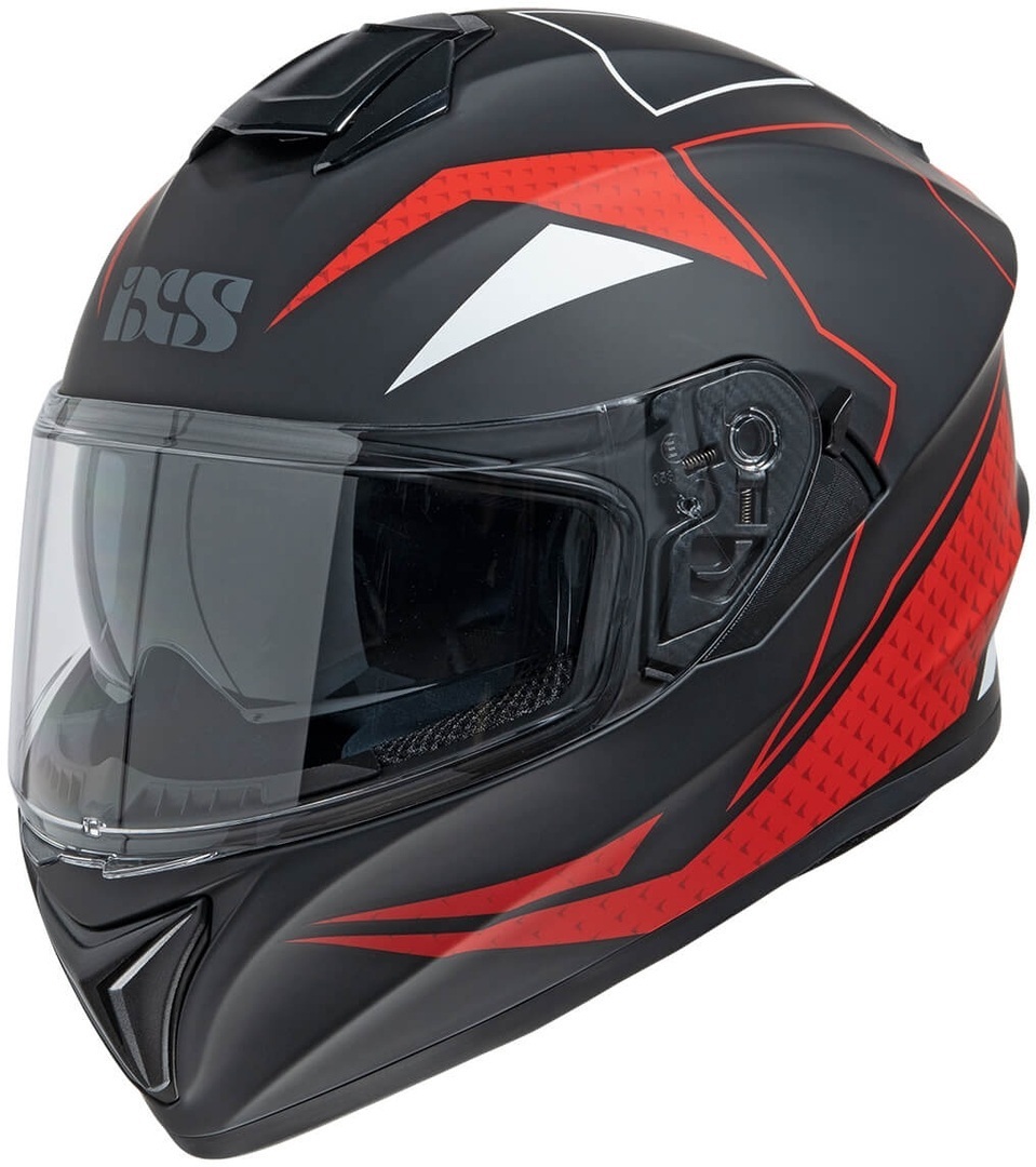 IXS 216 2.0 Helmet, black-red, Size XS, black-red, Size XS