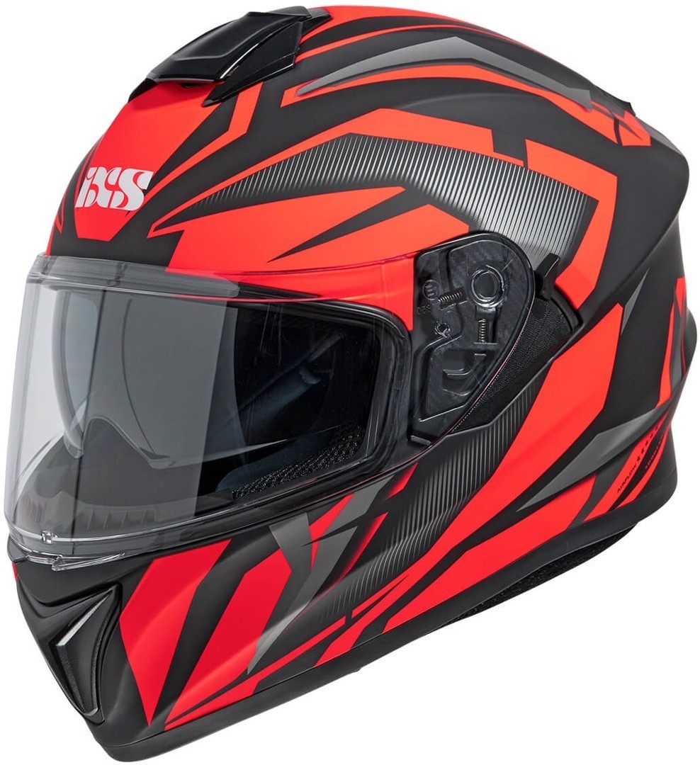 IXS 216 2.1 Helmet, black-red, Size XS, black-red, Size XS