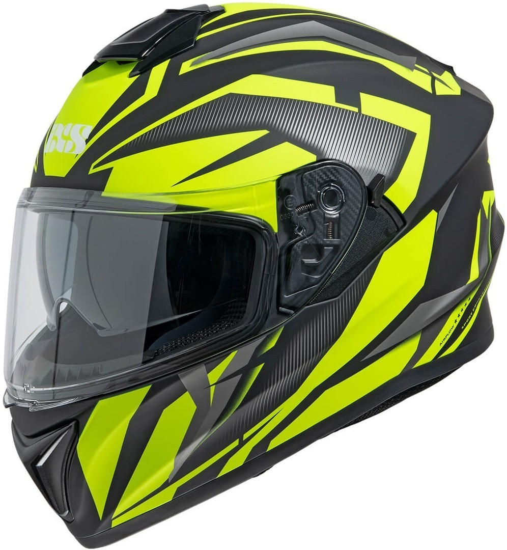 IXS 216 2.1 Helmet, black-yellow, Size XS, black-yellow, Size XS