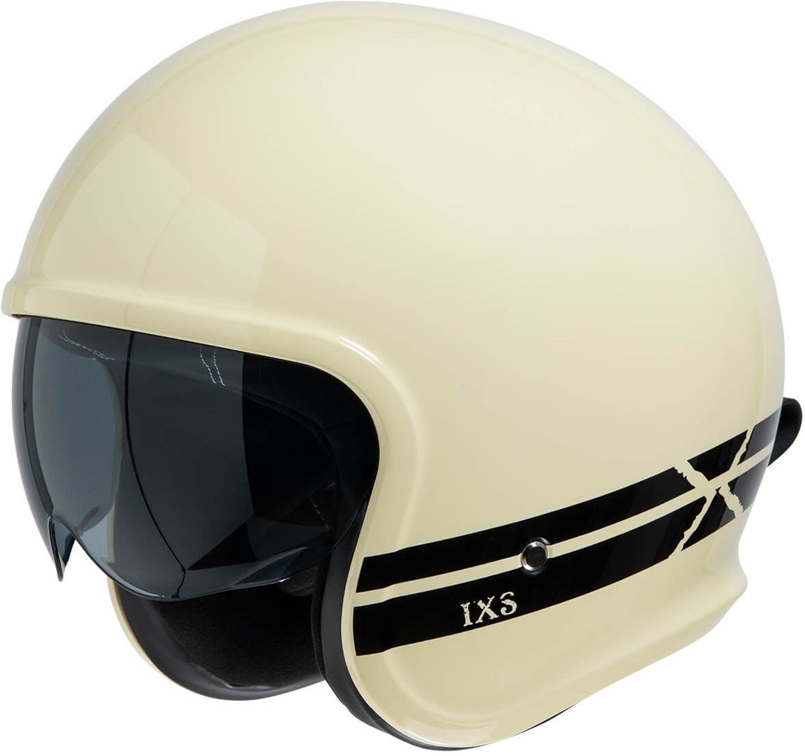 IXS 880 2.1 Jet Helmet, black-beige, Size XS, black-beige, Size XS