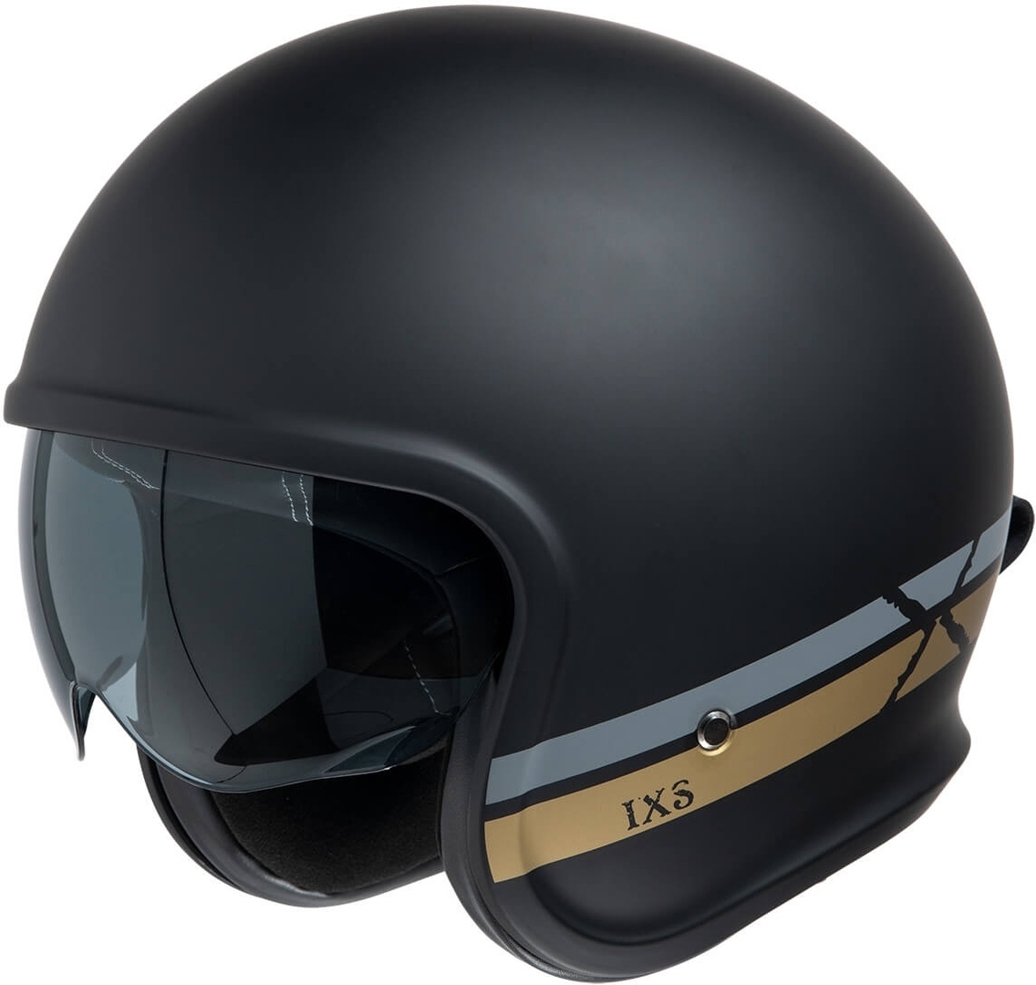 IXS 880 2.1 Jet Helmet, black-grey, Size XS, black-grey, Size XS