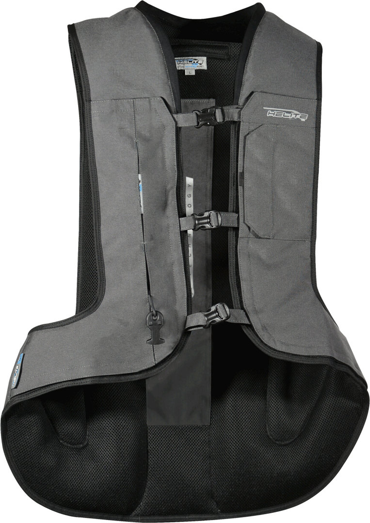 Helite Turtle 2.0 Airbag Vest, grey, Size XS, grey, Size XS