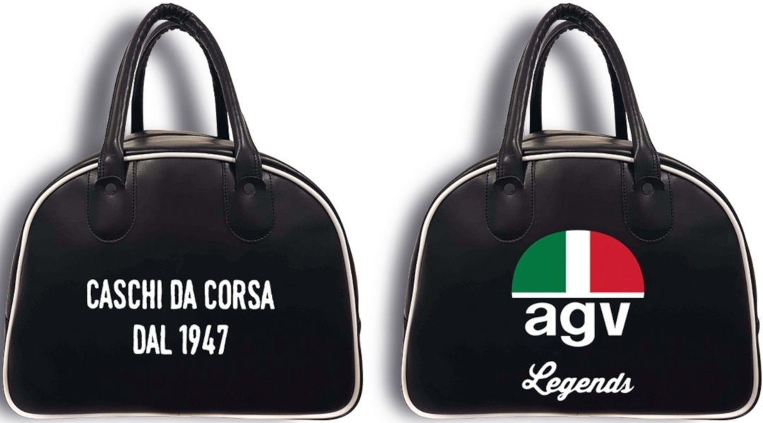 Image of AGV Legend Borsa casco, nero-bianco