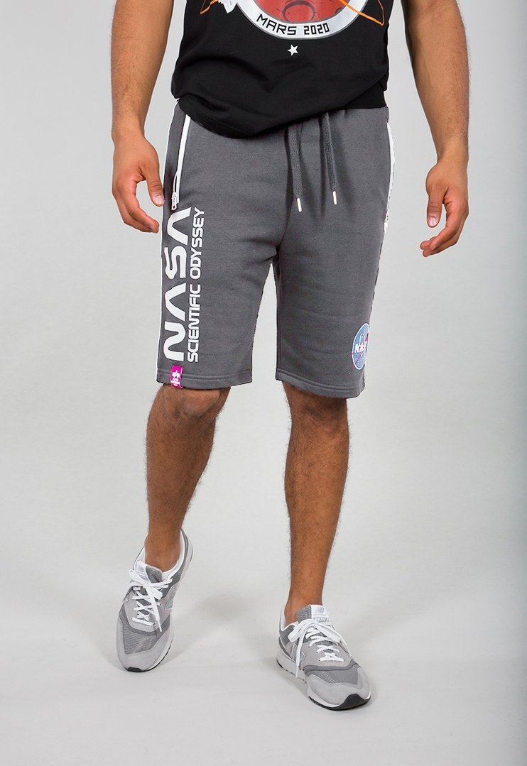 Alpha Industries Odyssey Shorts, grå, storlek L
