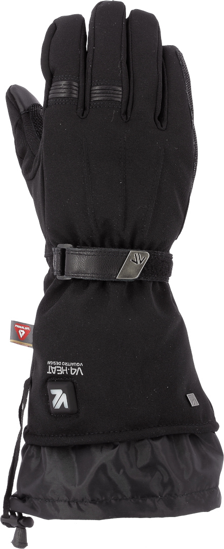 VQuattro Metropolis 18 Heating Motorcycle Gloves, black, Size 2XL, black, Size 2XL
