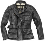 Black-Cafe London Madrid Veste en cuir de moto dames