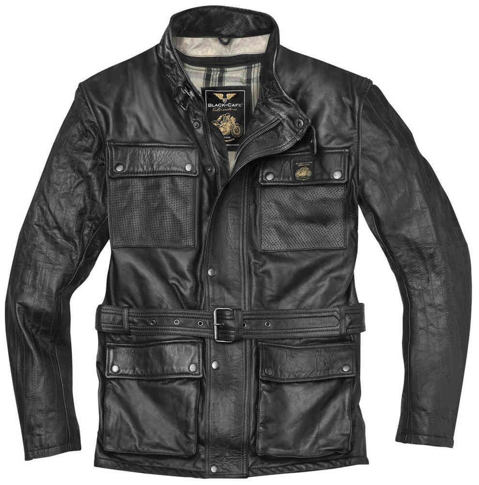 Black-Cafe London Madrid Motorrad Lederjacke