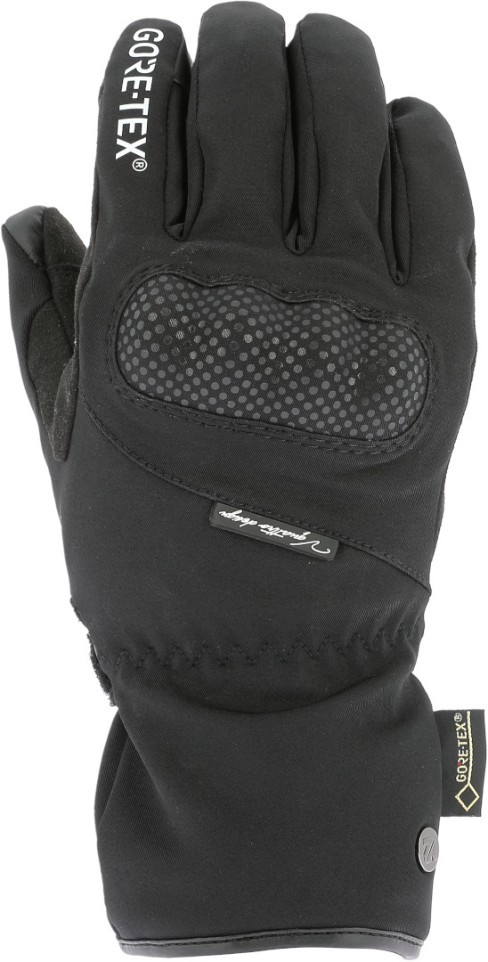 VQuattro Scarlett Ladies Gore-Tex 2-1 Motorcycle Gloves, black, Size XS for Women, black, Size XS for Women