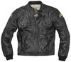 Black-Cafe London Dallas Chaqueta de cuero de motocicleta